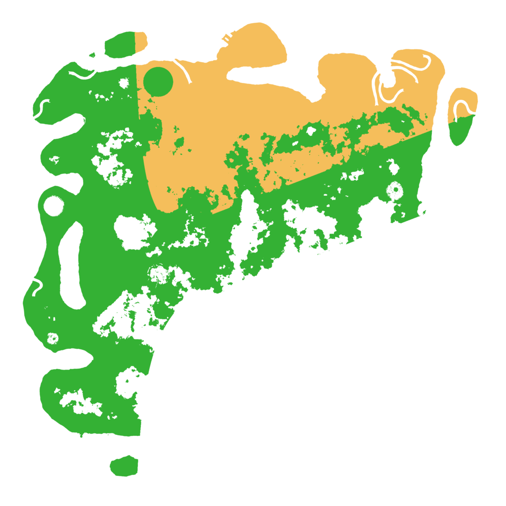 Biome Rust Map: Procedural Map, Size: 4500, Seed: 100954823