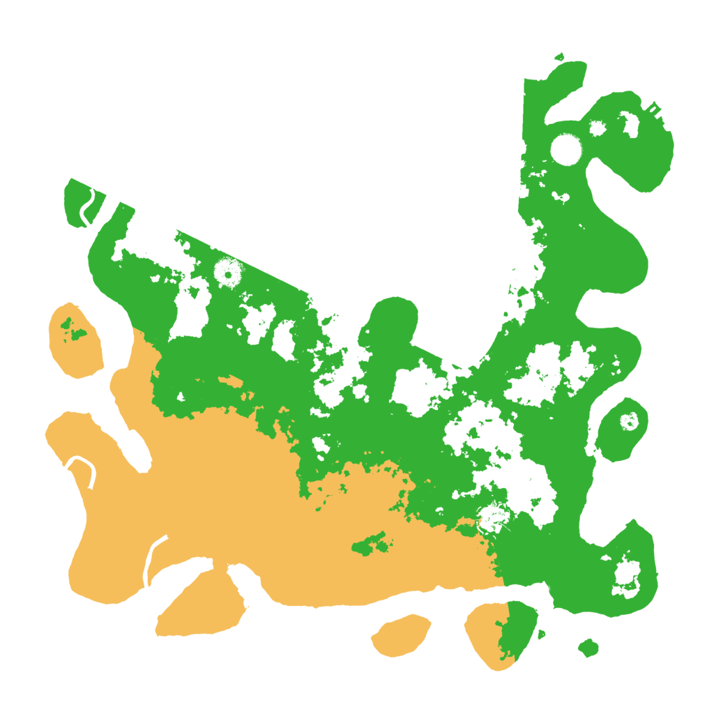 Biome Rust Map: Procedural Map, Size: 4000, Seed: 3437