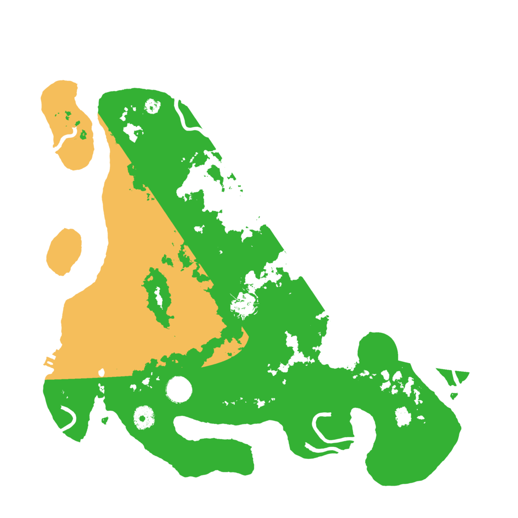 Biome Rust Map: Procedural Map, Size: 3500, Seed: 184552789