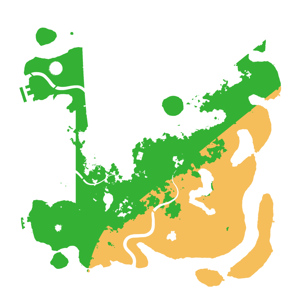 Biome Rust Map: Procedural Map, Size: 4000, Seed: 872308567