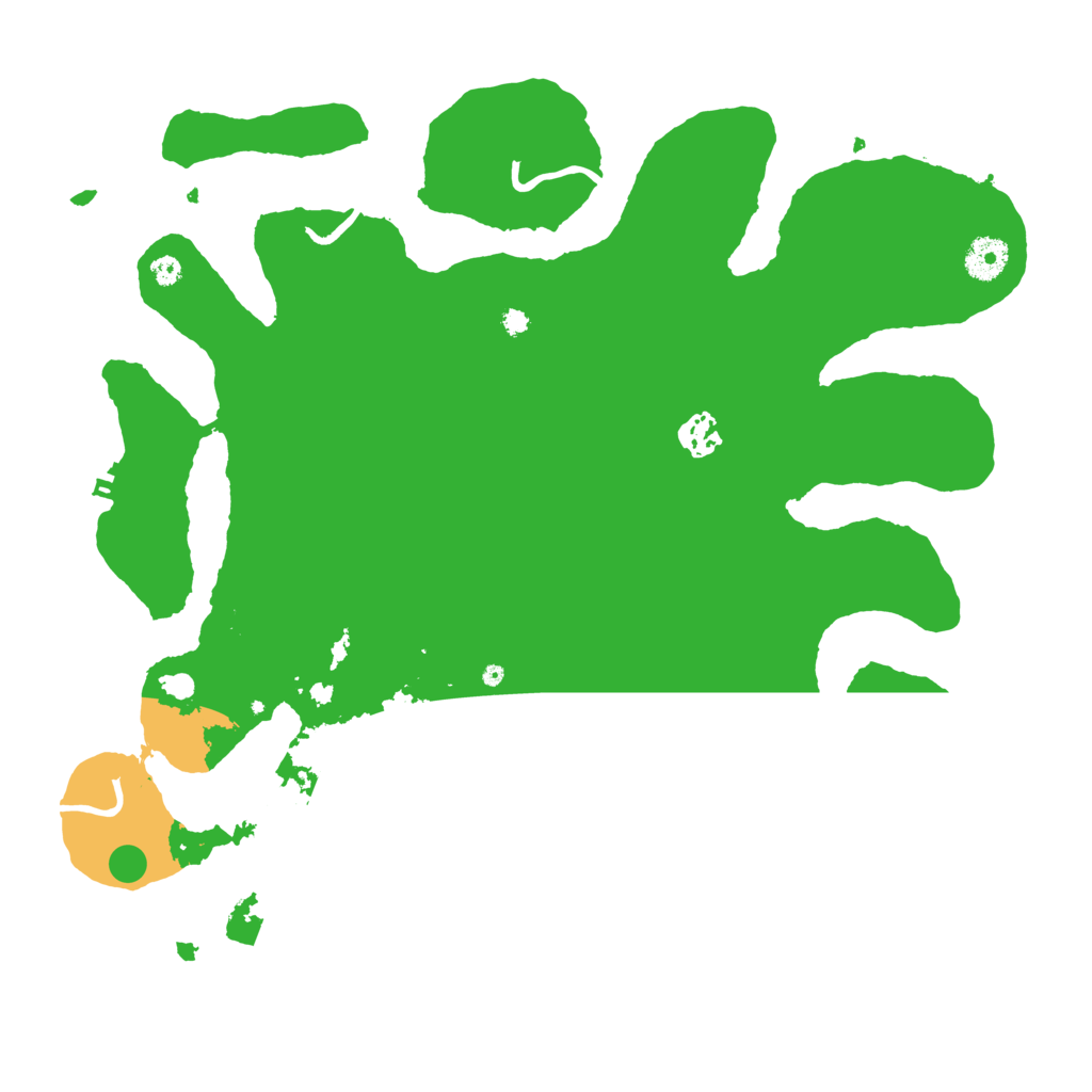 Biome Rust Map: Procedural Map, Size: 3800, Seed: 19999