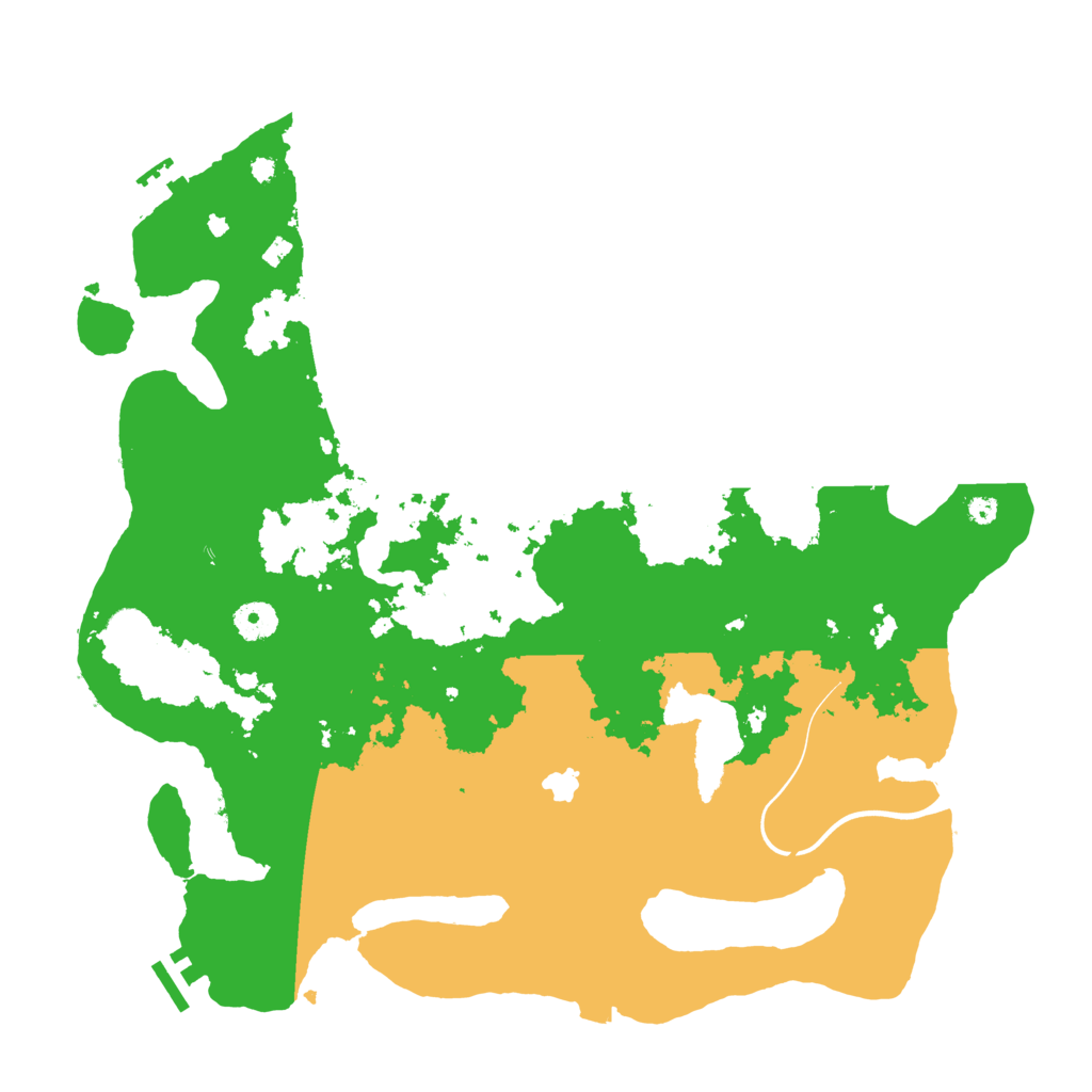 Biome Rust Map: Procedural Map, Size: 4000, Seed: 5004250