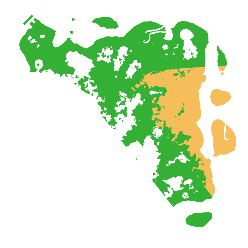 Biome Rust Map: Procedural Map, Size: 4000, Seed: 1215478512