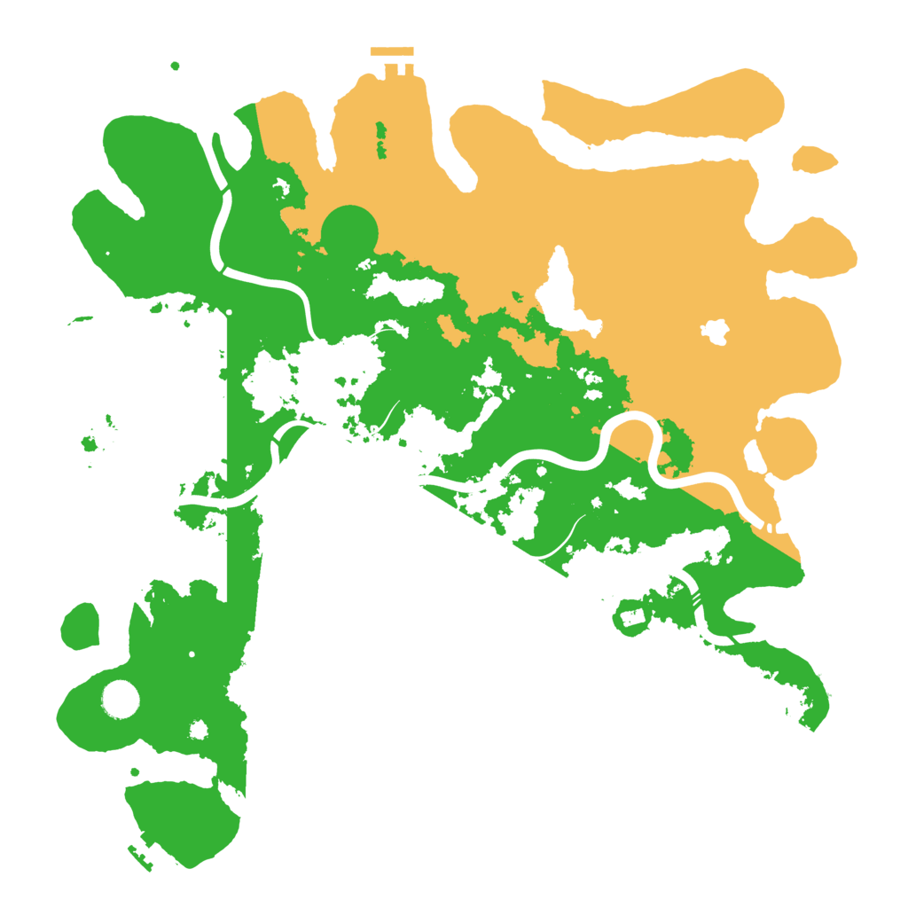 Biome Rust Map: Procedural Map, Size: 4250, Seed: 824284790
