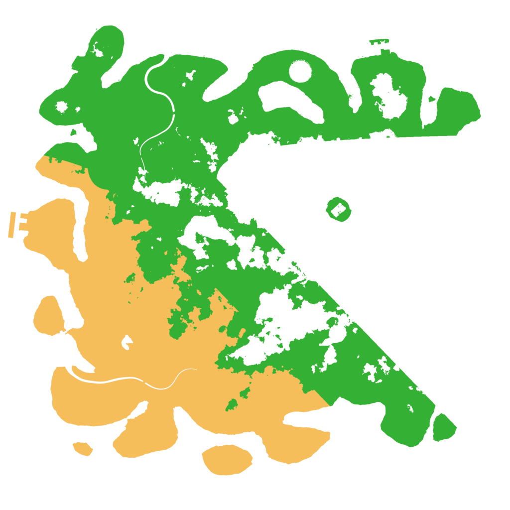 Biome Rust Map: Procedural Map, Size: 4000, Seed: 34766