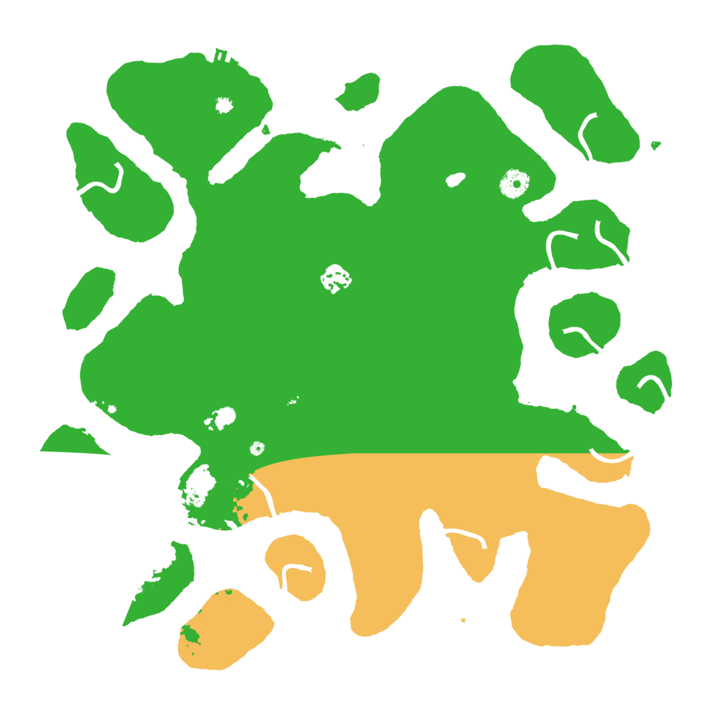 Biome Rust Map: Procedural Map, Size: 3750, Seed: 1316571022