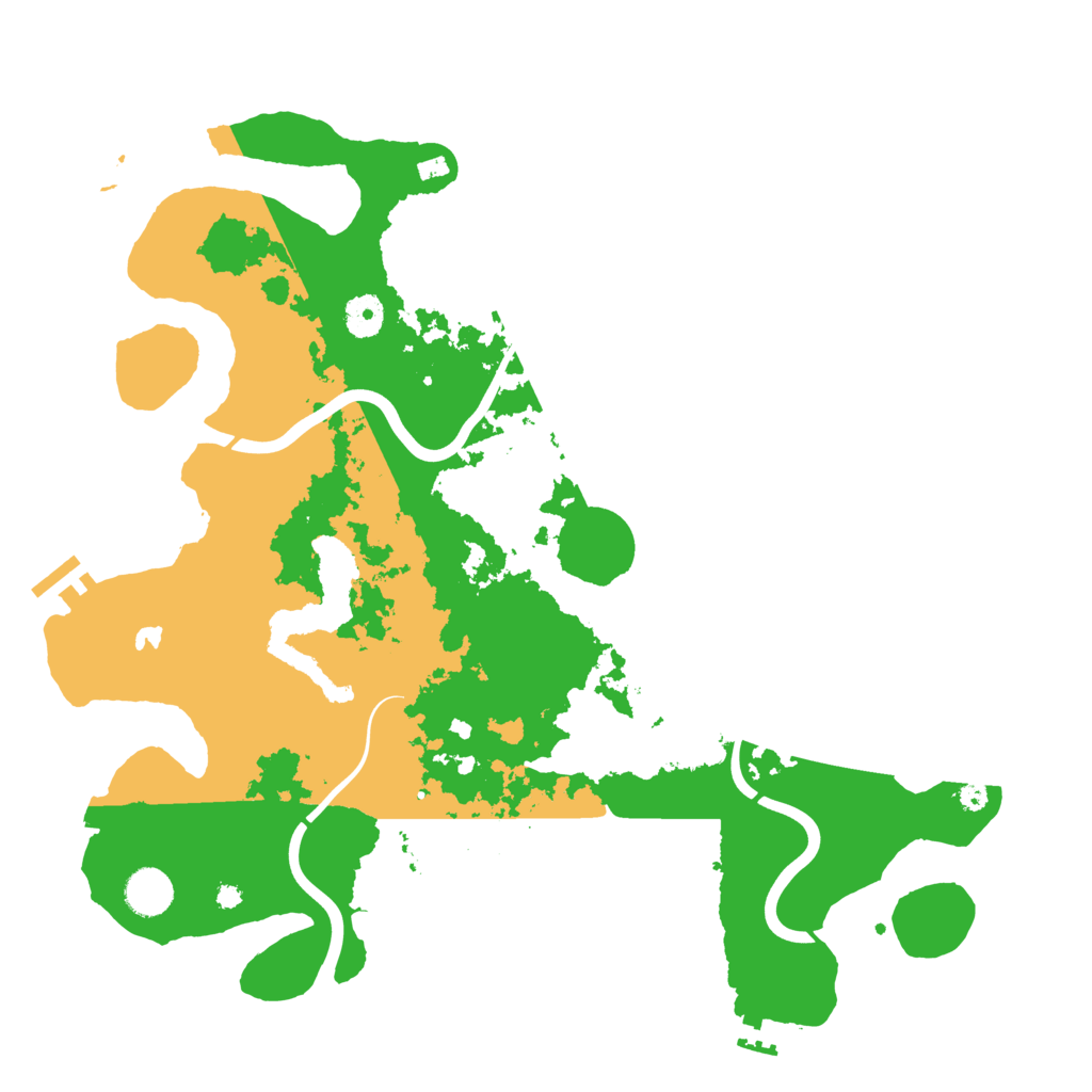 Biome Rust Map: Procedural Map, Size: 4000, Seed: 329781