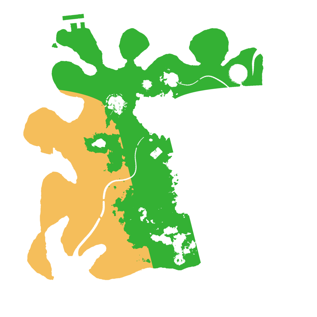 Biome Rust Map: Procedural Map, Size: 3000, Seed: 65978512