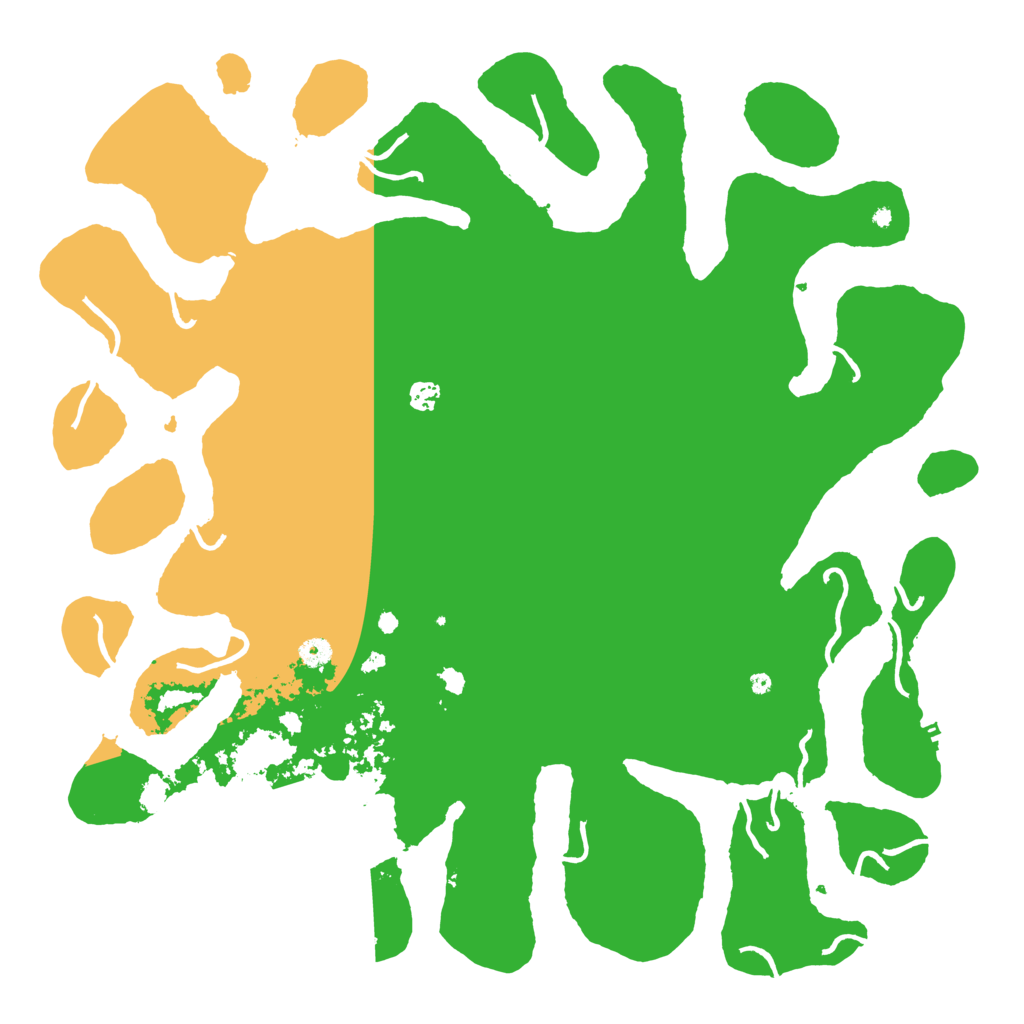 Biome Rust Map: Procedural Map, Size: 5000, Seed: 50345