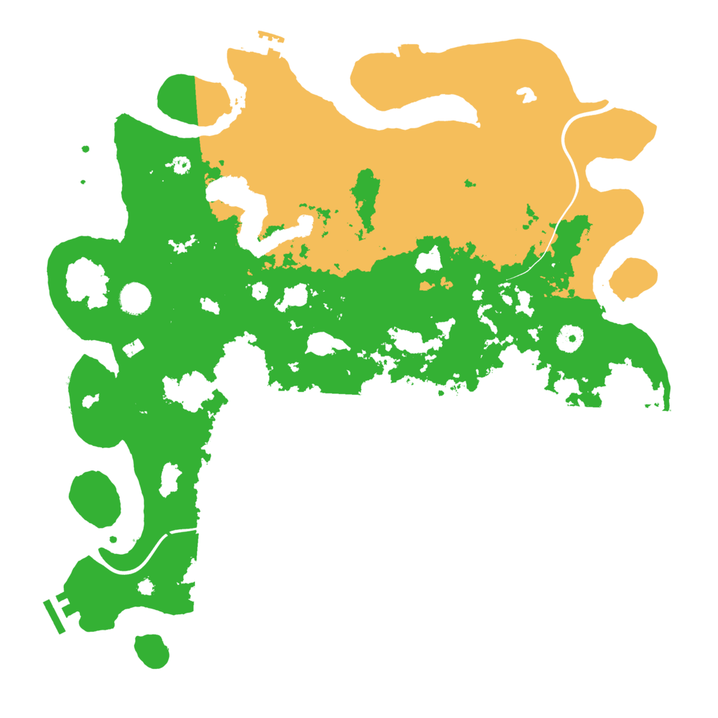 Biome Rust Map: Procedural Map, Size: 4000, Seed: 1372