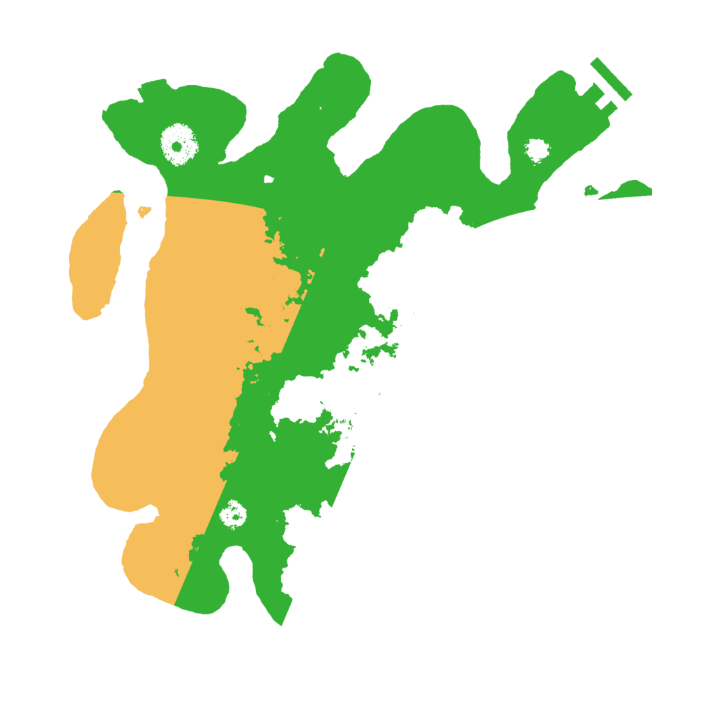 Biome Rust Map: Procedural Map, Size: 2800, Seed: 203030