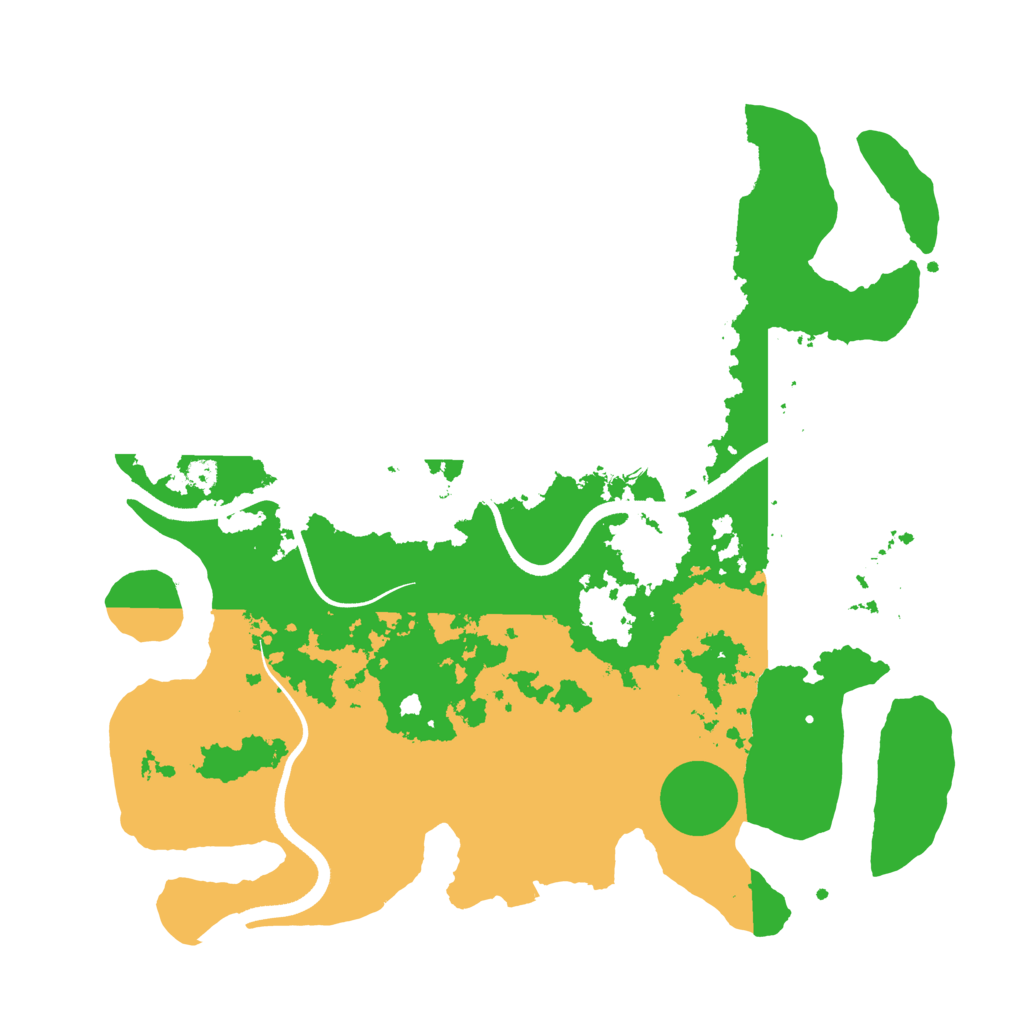 Biome Rust Map: Procedural Map, Size: 3600, Seed: 180