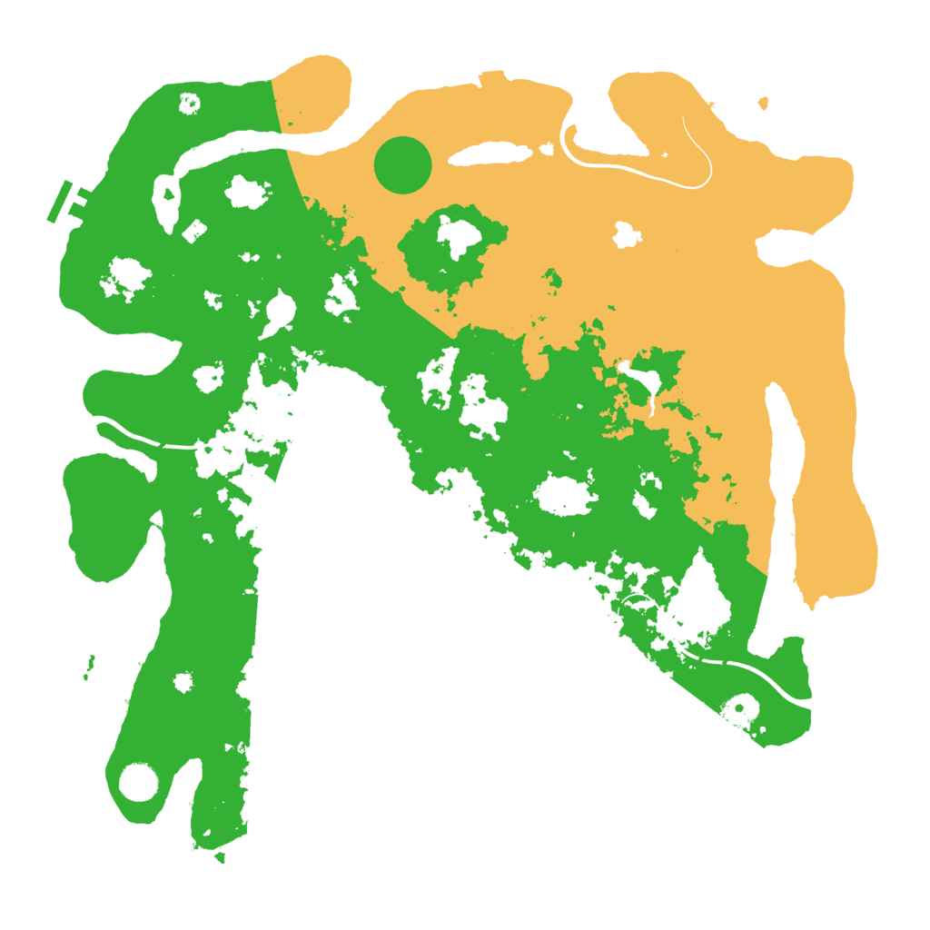 Biome Rust Map: Procedural Map, Size: 4250, Seed: 1026769275