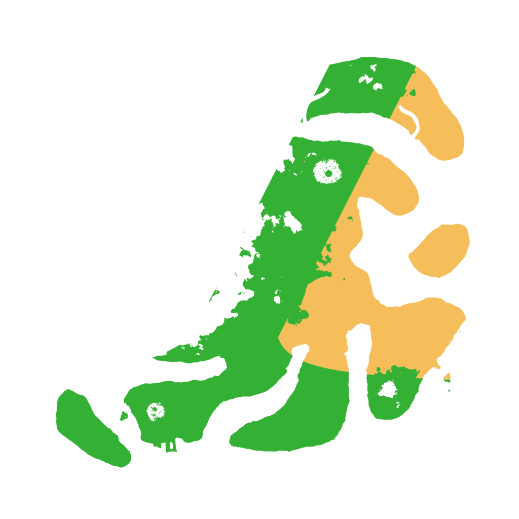 Biome Rust Map: Procedural Map, Size: 3000, Seed: 284806