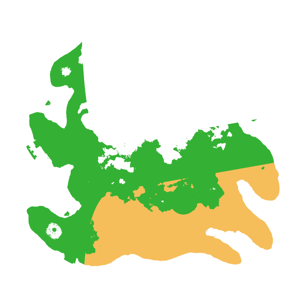 Biome Rust Map: Procedural Map, Size: 3000, Seed: 605592