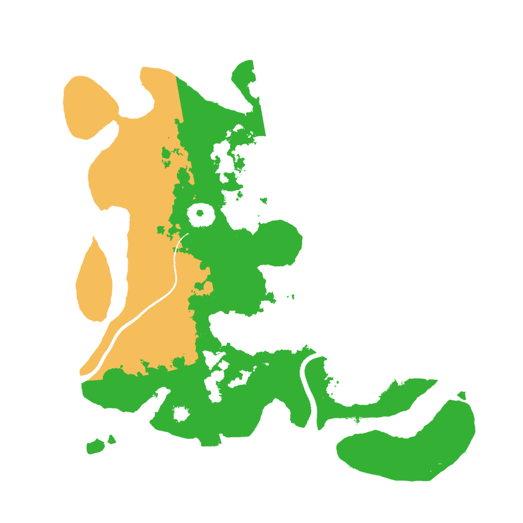 Biome Rust Map: Procedural Map, Size: 3000, Seed: 675097427