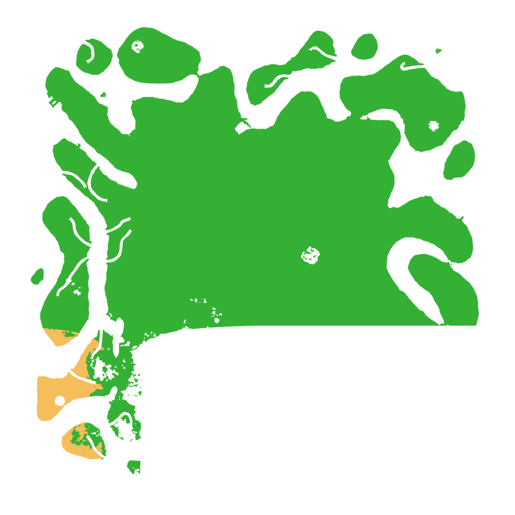Biome Rust Map: Procedural Map, Size: 4500, Seed: 110811
