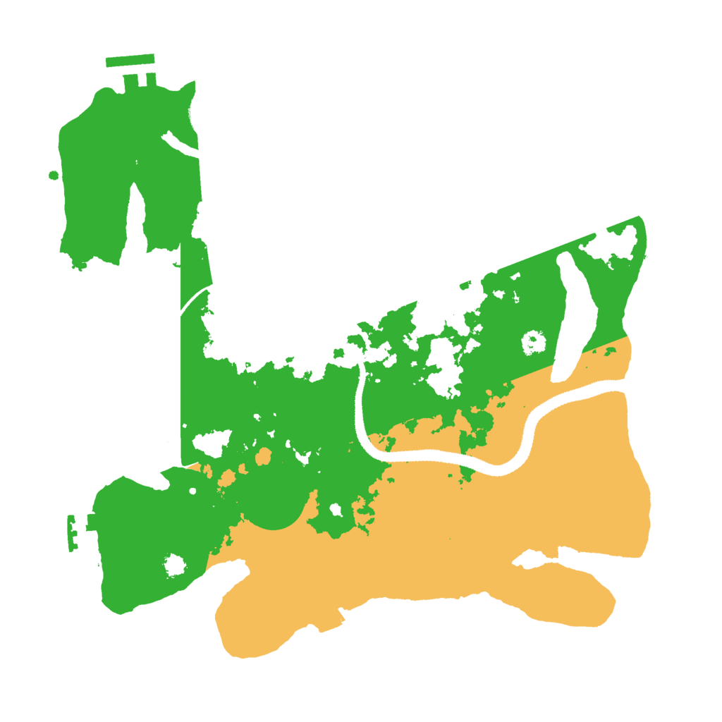 Biome Rust Map: Procedural Map, Size: 3000, Seed: 921998