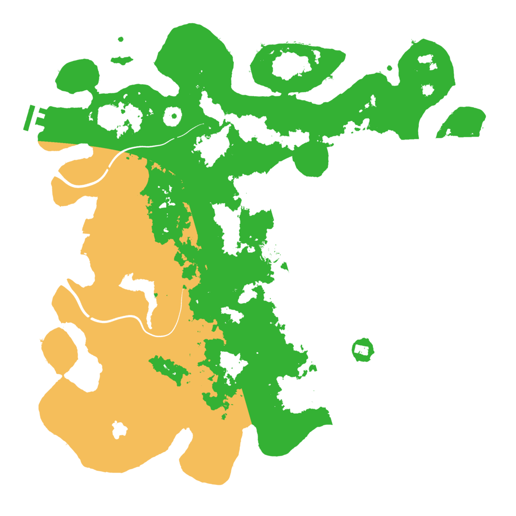 Biome Rust Map: Procedural Map, Size: 4000, Seed: 2958