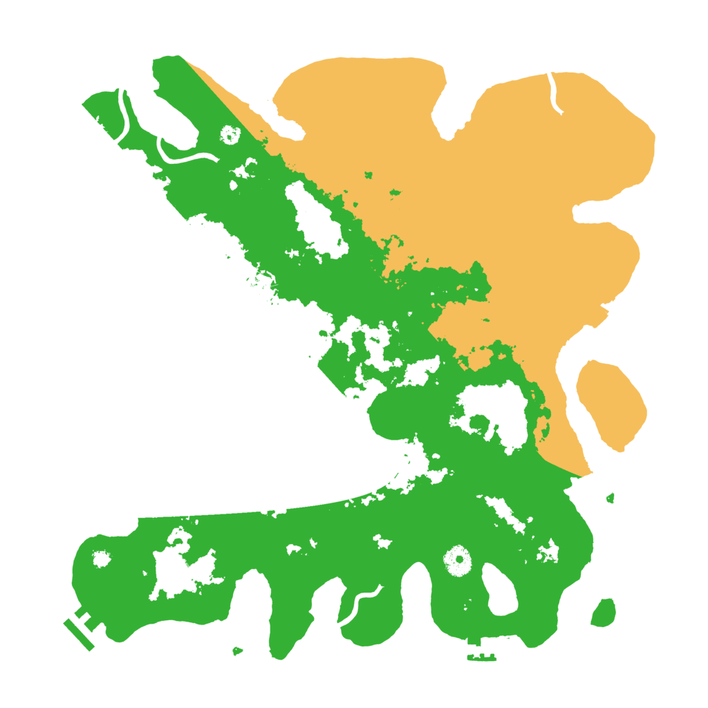 Biome Rust Map: Procedural Map, Size: 3700, Seed: 1538325632