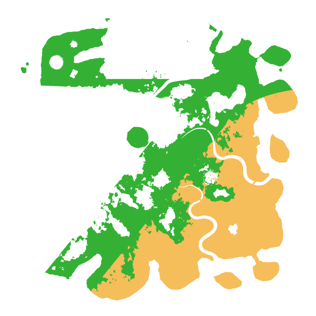 Biome Rust Map: Procedural Map, Size: 4000, Seed: 1241212