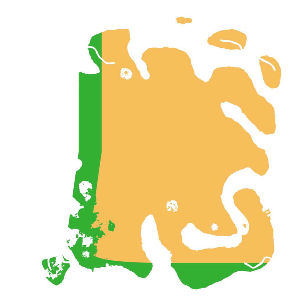 Biome Rust Map: Procedural Map, Size: 3800, Seed: 4693379