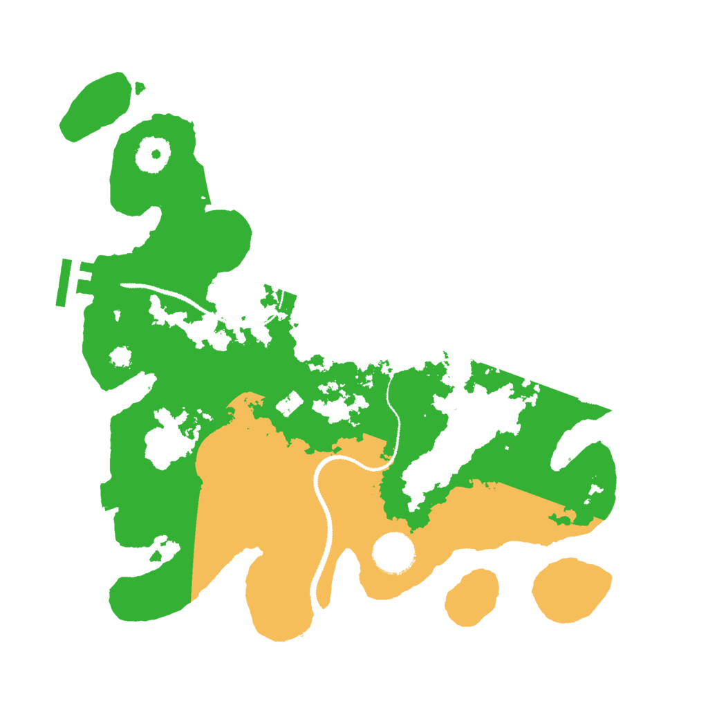 Biome Rust Map: Procedural Map, Size: 3000, Seed: 817539