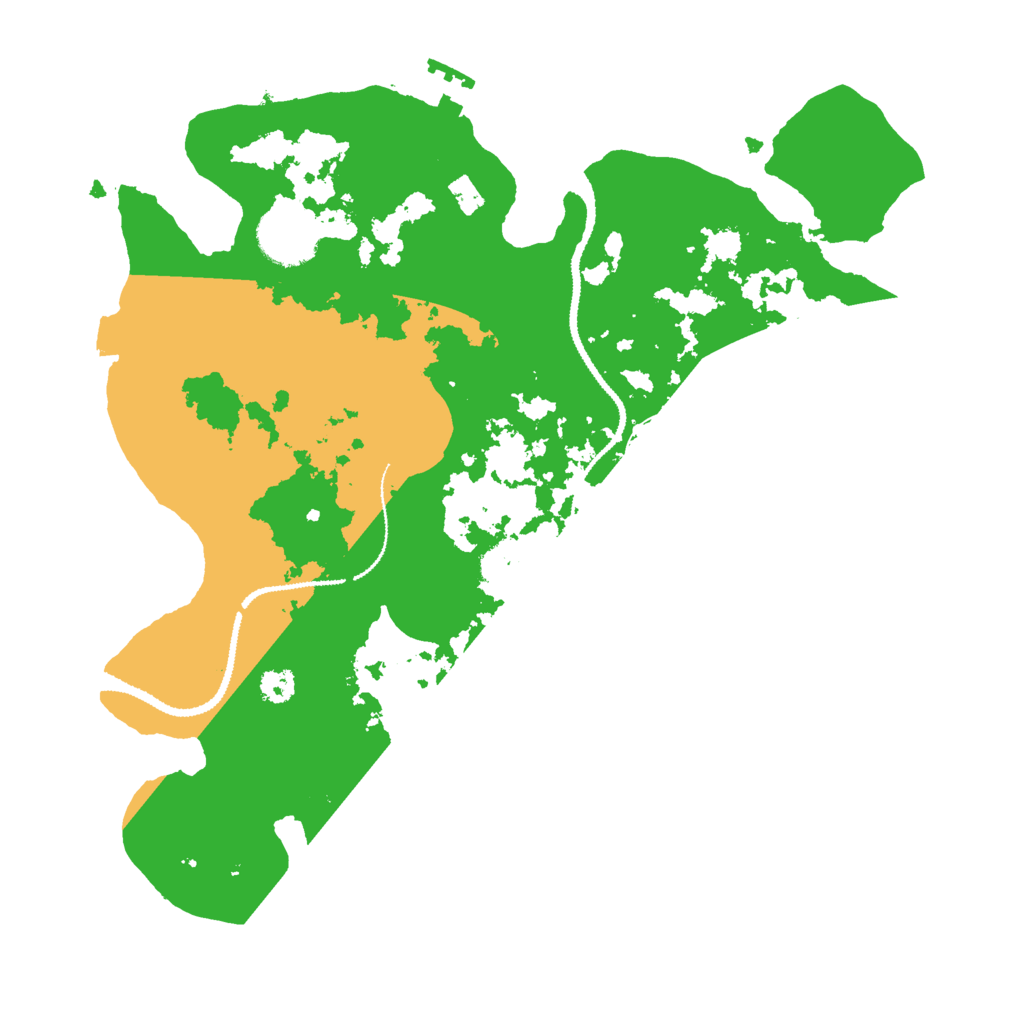 Biome Rust Map: Procedural Map, Size: 3000, Seed: 967394425