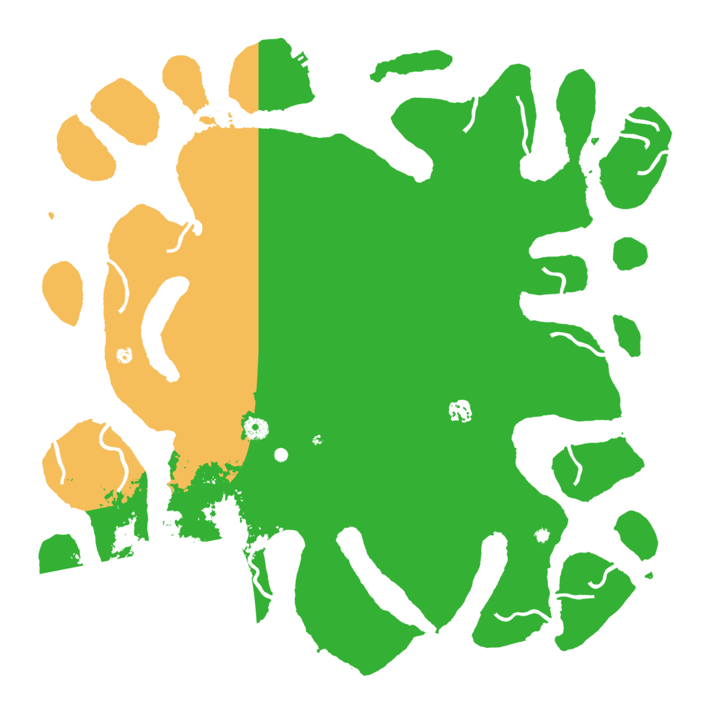 Biome Rust Map: Procedural Map, Size: 4500, Seed: 3700