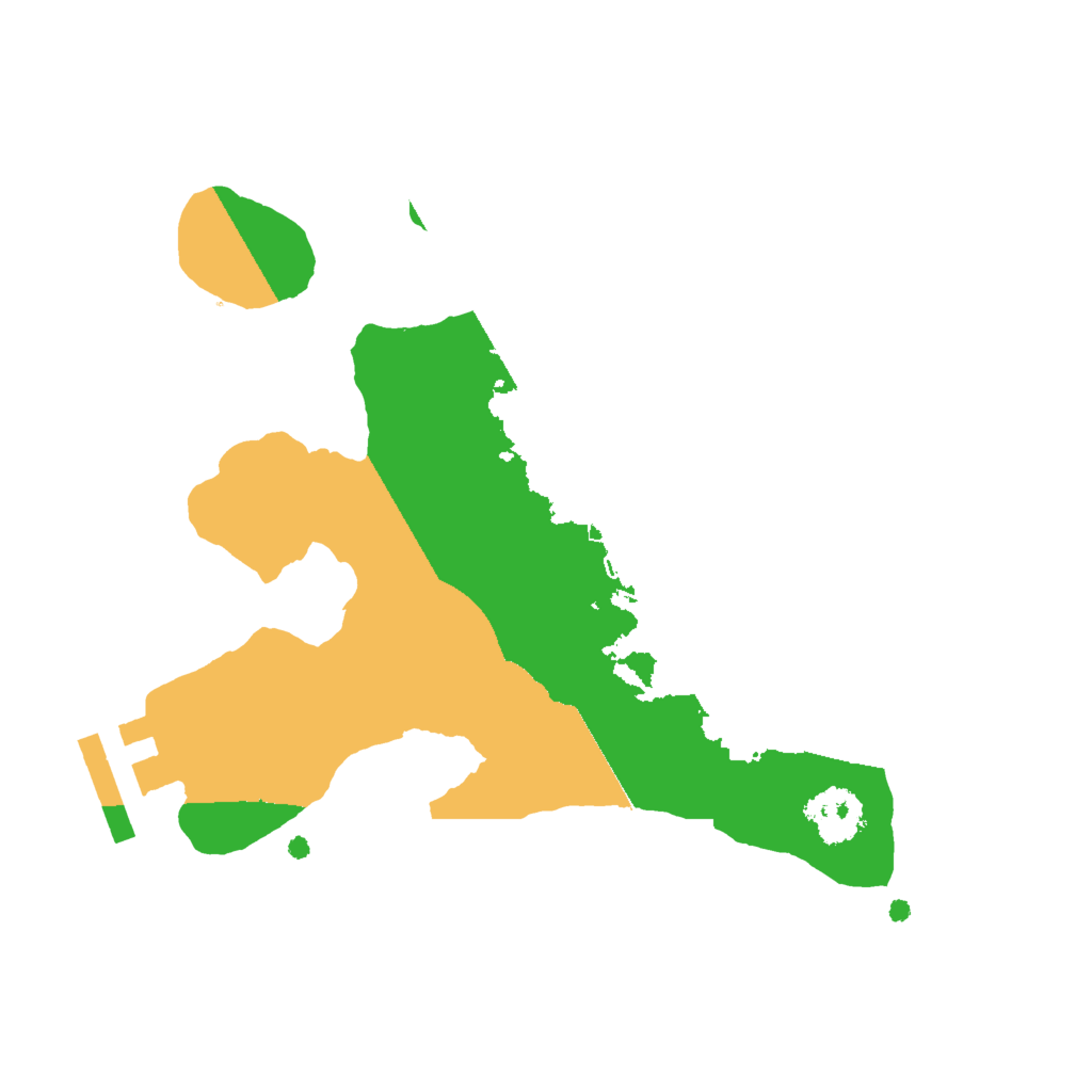 Biome Rust Map: Procedural Map, Size: 1999, Seed: 123