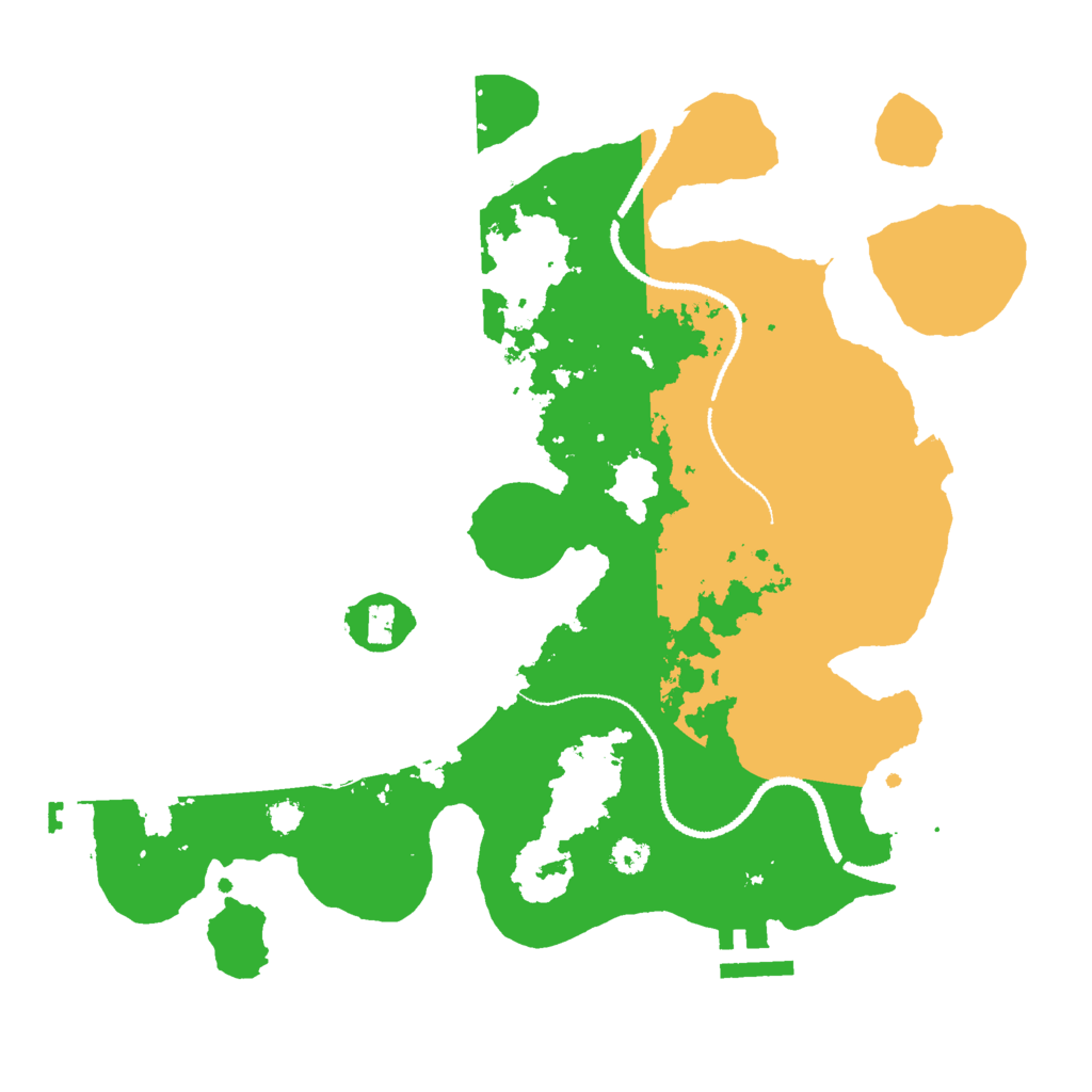Biome Rust Map: Procedural Map, Size: 3000, Seed: 953720
