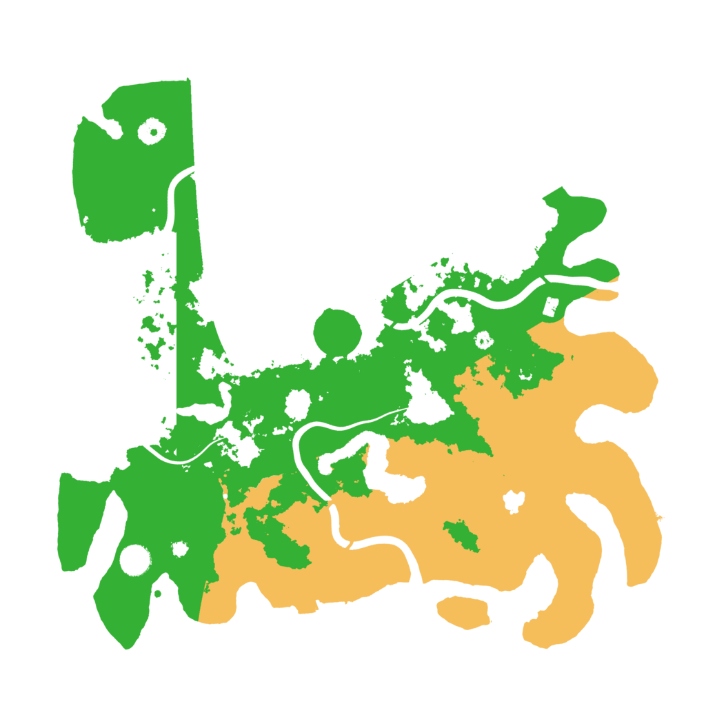 Biome Rust Map: Procedural Map, Size: 4000, Seed: 645