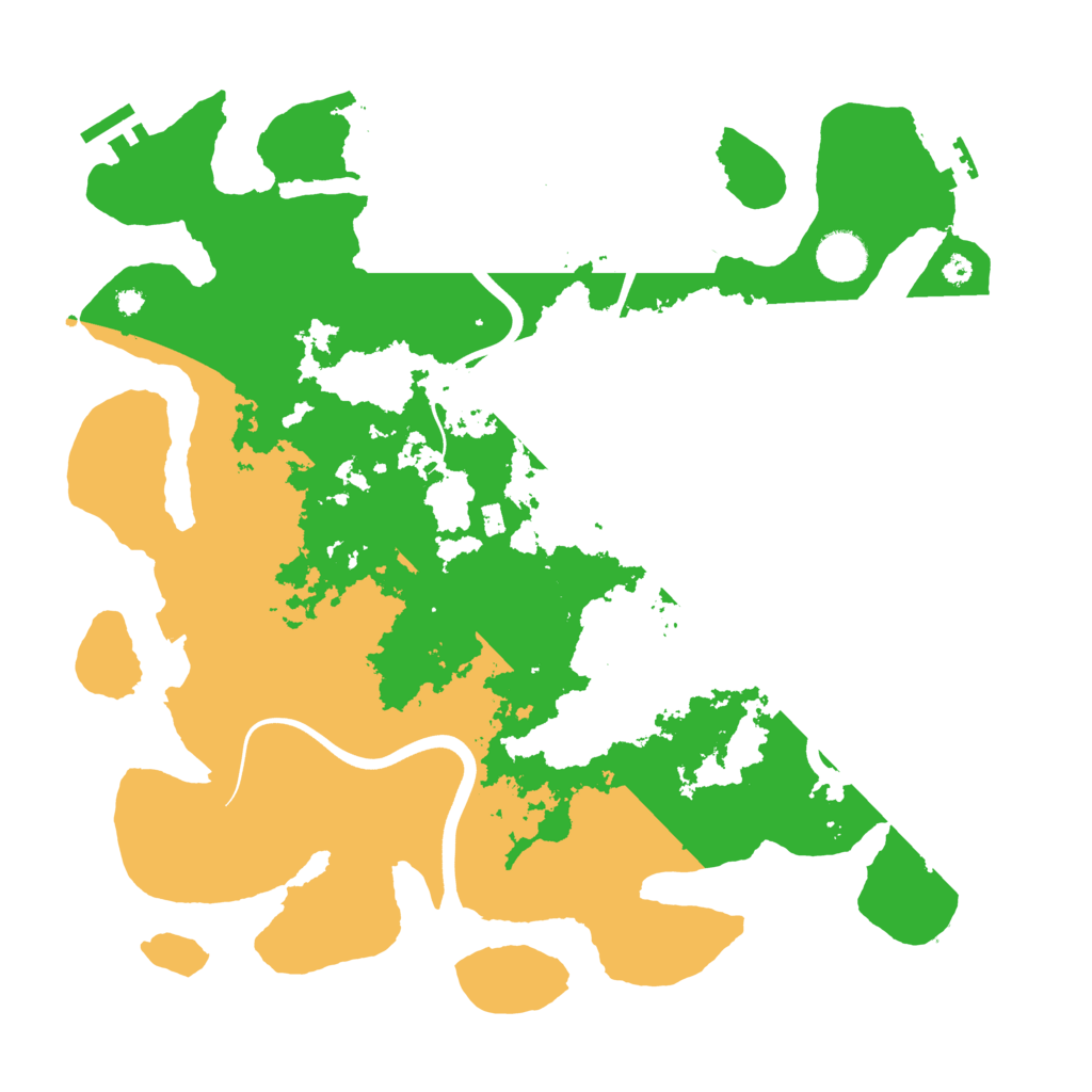 Biome Rust Map: Procedural Map, Size: 3800, Seed: 34766