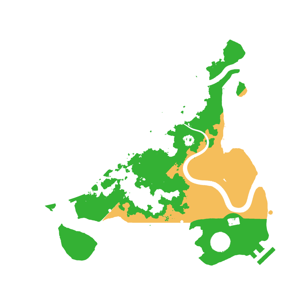 Biome Rust Map: Procedural Map, Size: 2750, Seed: 26984205