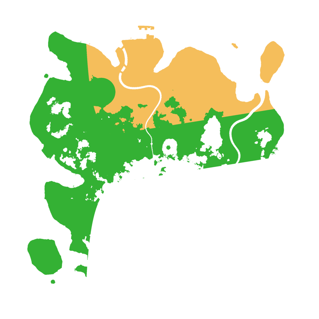 Biome Rust Map: Procedural Map, Size: 3000, Seed: 675430