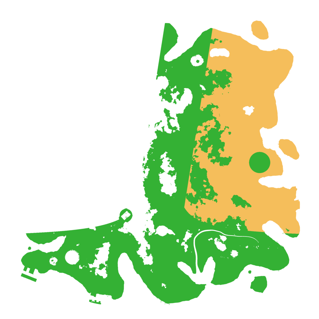 Biome Rust Map: Procedural Map, Size: 4000, Seed: 1774