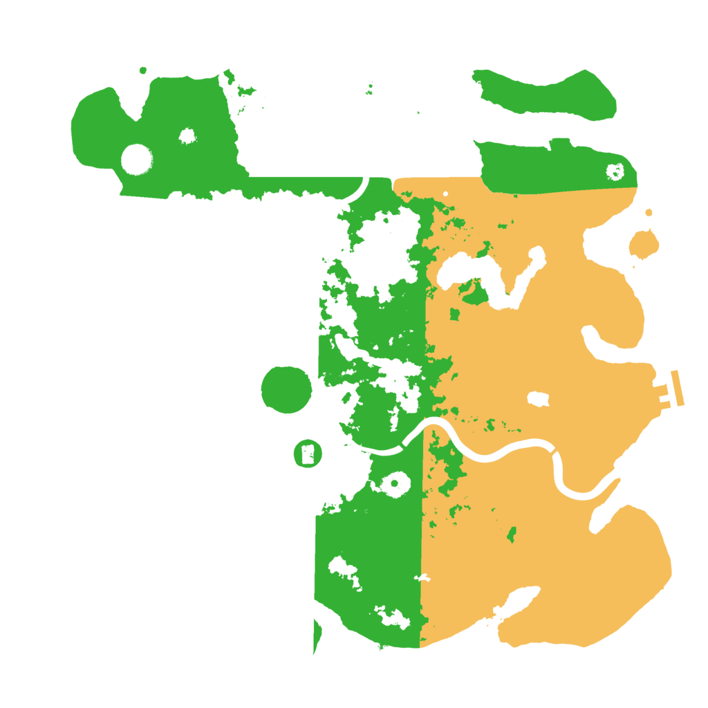 Biome Rust Map: Procedural Map, Size: 4000, Seed: 1423312822