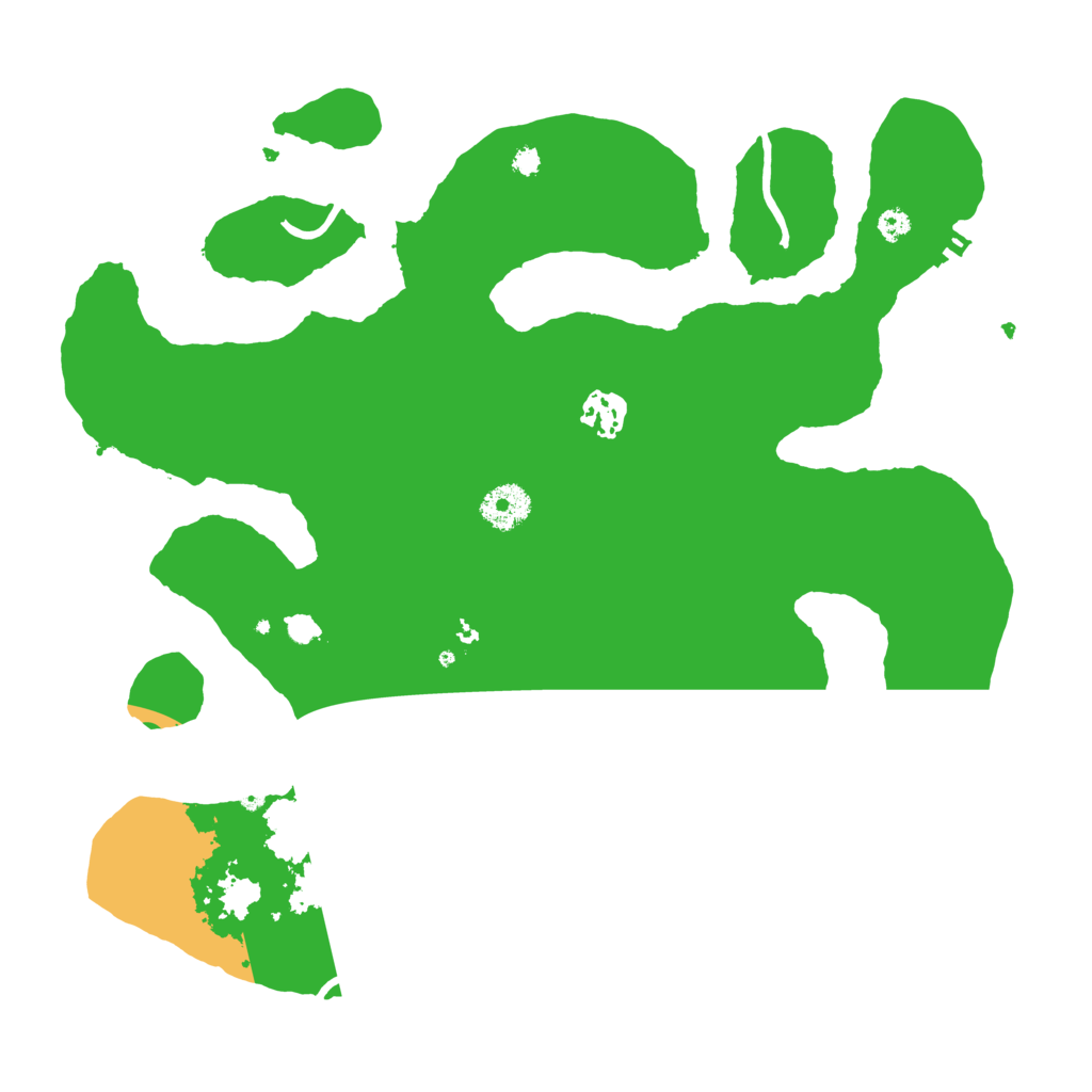 Biome Rust Map: Procedural Map, Size: 3500, Seed: 124017467