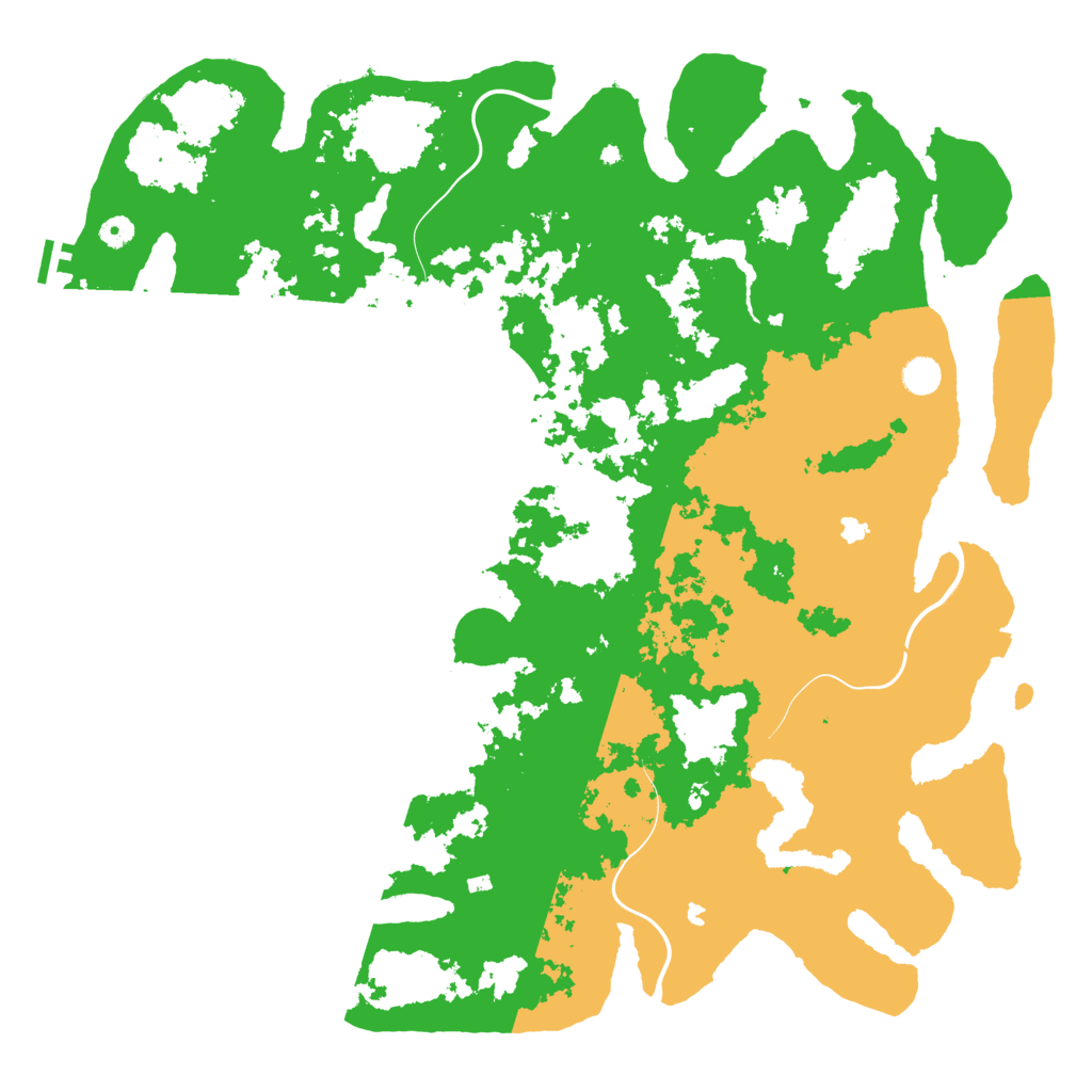 Biome Rust Map: Procedural Map, Size: 5000, Seed: 15750