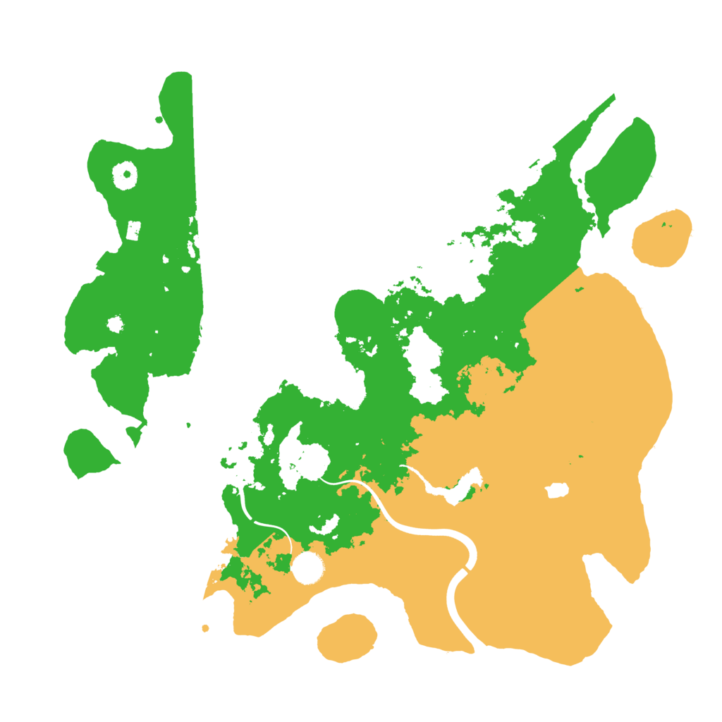 Biome Rust Map: Procedural Map, Size: 4000, Seed: 155388799