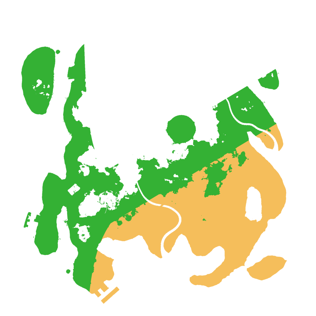 Biome Rust Map: Procedural Map, Size: 3000, Seed: 605291459