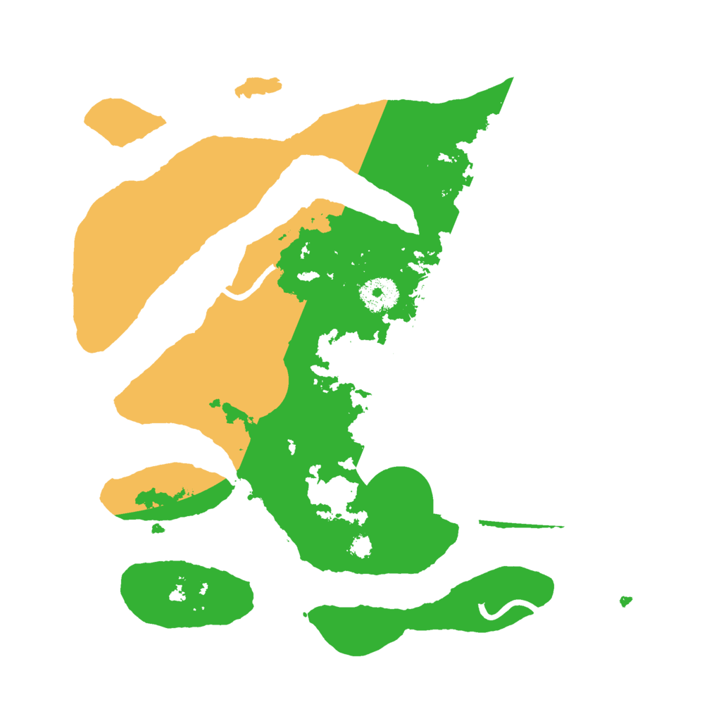 Biome Rust Map: Procedural Map, Size: 3000, Seed: 369632