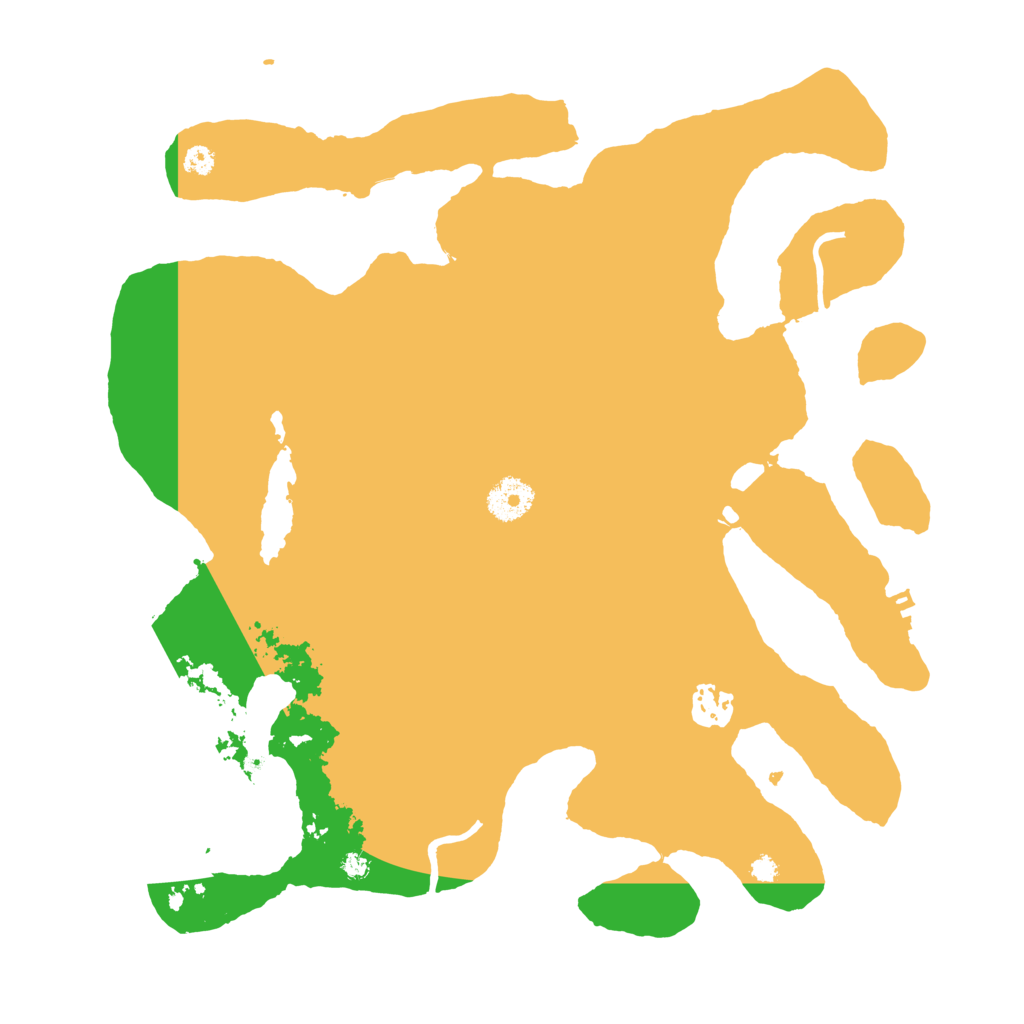 Biome Rust Map: Procedural Map, Size: 3500, Seed: 1971713478