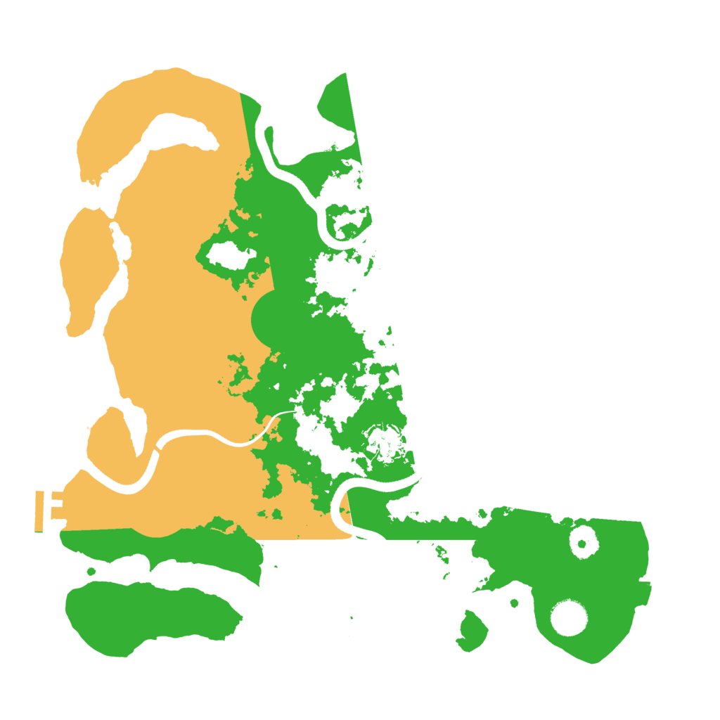 Biome Rust Map: Procedural Map, Size: 3500, Seed: 273876161