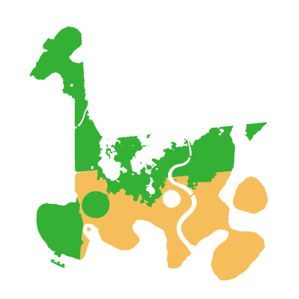 Biome Rust Map: Procedural Map, Size: 3000, Seed: 1344734376