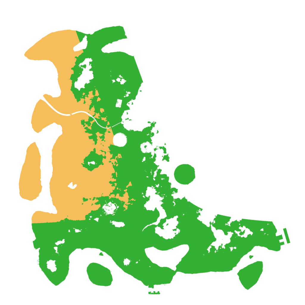 Biome Rust Map: Procedural Map, Size: 4000, Seed: 567321