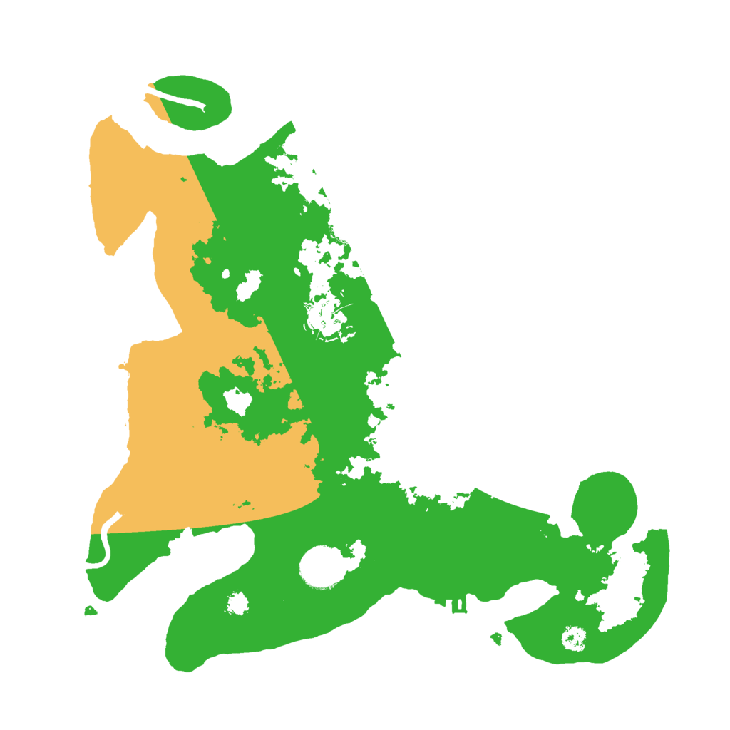 Biome Rust Map: Procedural Map, Size: 3000, Seed: 784742919