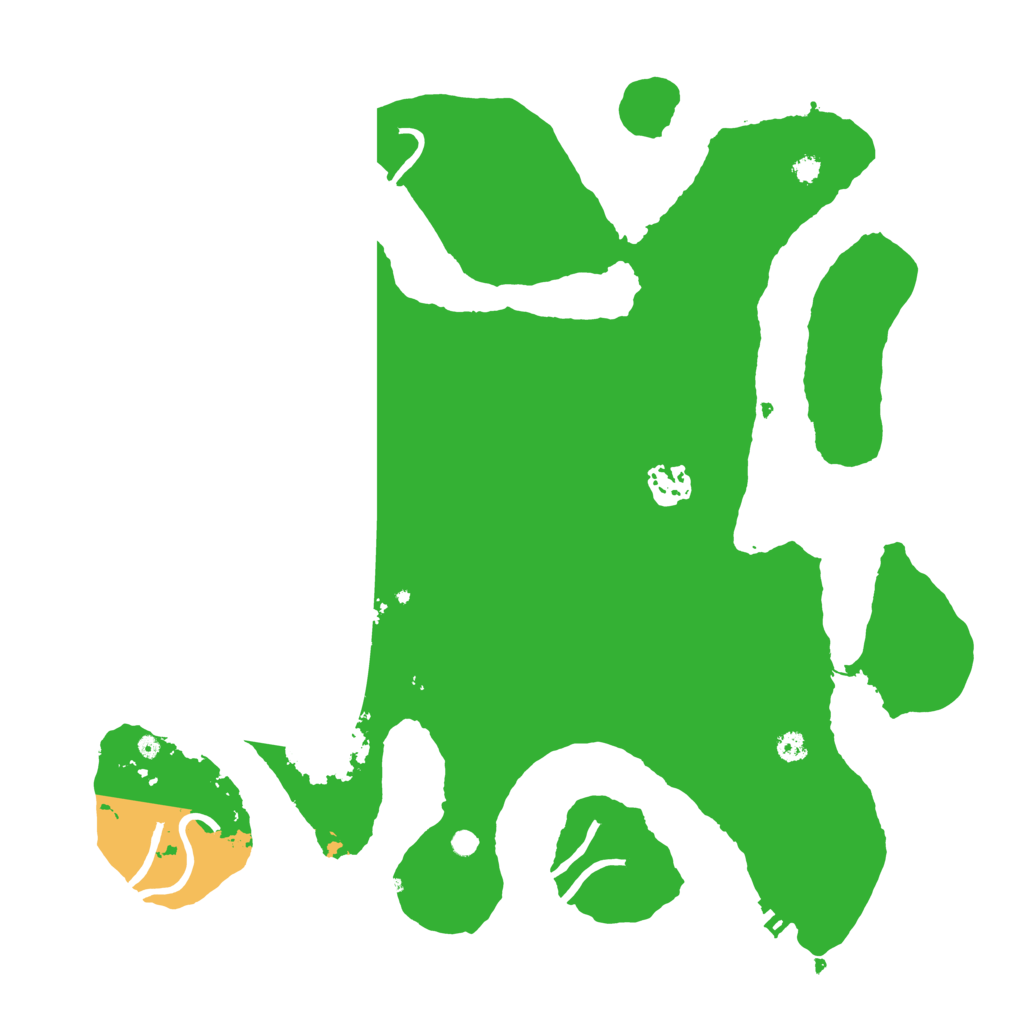 Biome Rust Map: Procedural Map, Size: 3500, Seed: 211104