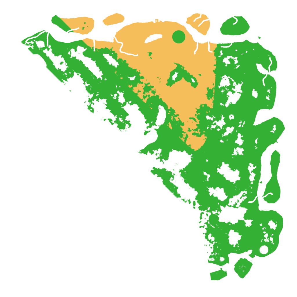 Biome Rust Map: Procedural Map, Size: 6000, Seed: 1048397953