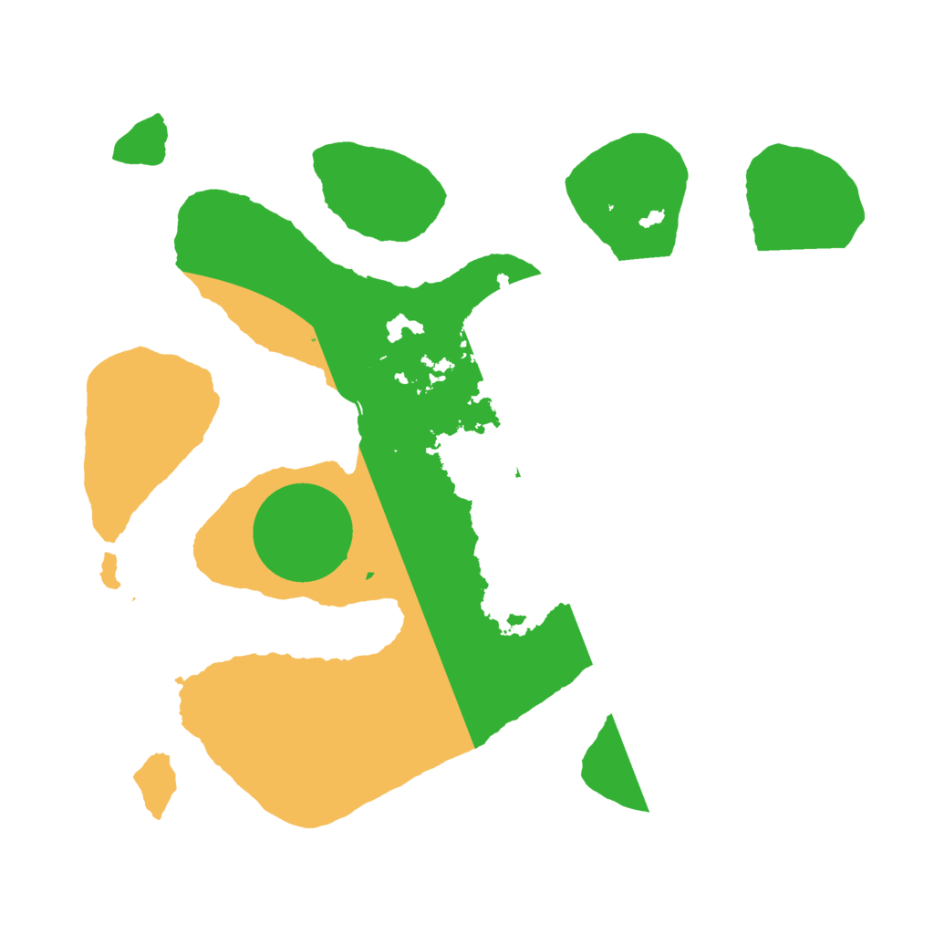 Biome Rust Map: Barren, Size: 2500, Seed: 642762